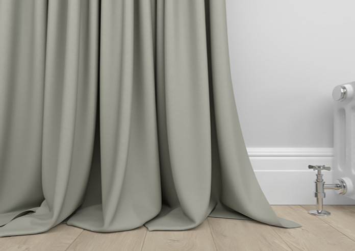 Kyoto Faux Silk, Greige - Made to Measure Curtains - Image 6